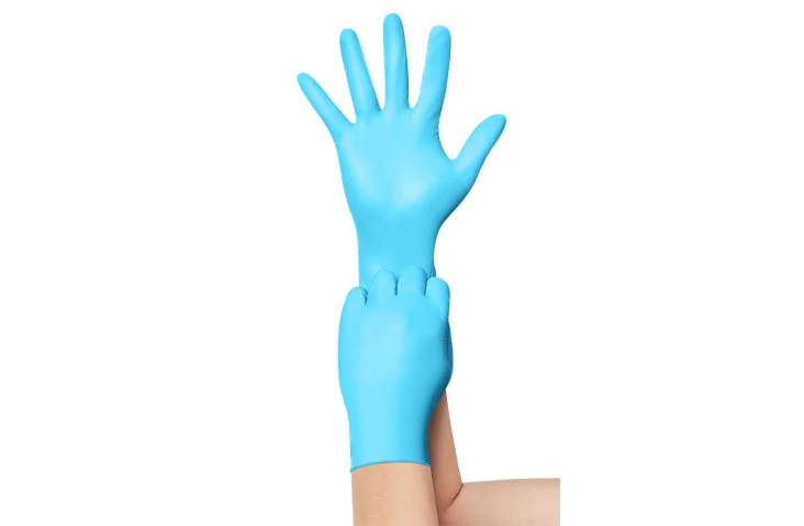 100 disposable vinyl gloves